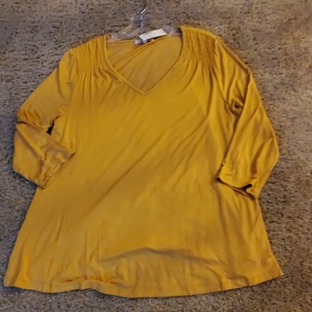 NWT Retrology V-neck Blouse